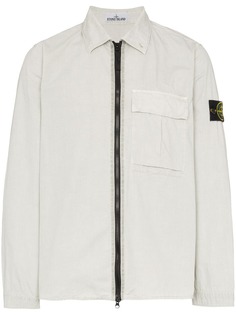 Stone Island рубашка на молнии