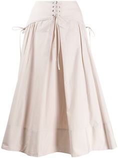 3.1 Phillip Lim юбка с завязкой спереди