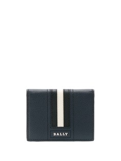 Bally logo stripe wallet