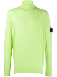 Stone Island logo patch jumper