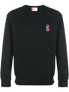 Maison Kitsuné толстовка с нашивкой Acide