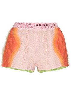 Viktor & Rolf high-waisted lace shorts