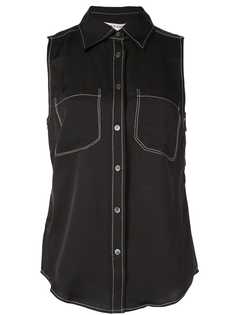 FRAME loose-fit sleeveless shirt