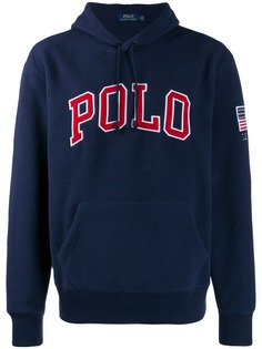 Polo Ralph Lauren logo fleece hoodie