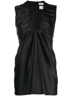 Bottega Veneta scoop-neck satin top