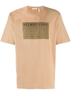 Helmut Lang logo patch T-shirt