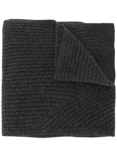 Pringle Of Scotland travel ribbed scarf