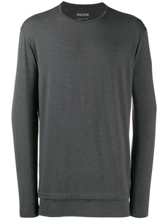 Yohji Yamamoto oversized layered-effect sweatshirt