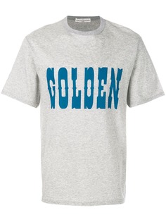 Golden Goose футболка с принтом Golden