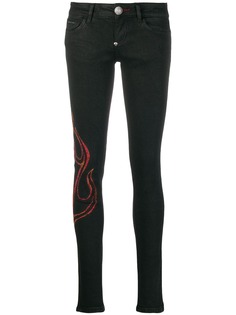 Philipp Plein джинсы скинни Flame