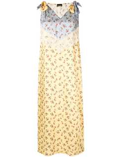 Ermanno Scervino платье макси с цветочным принтом
