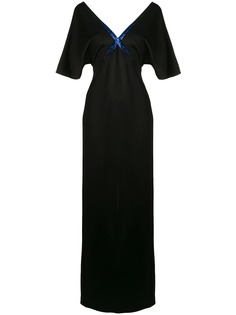 Lanvin long V-neck dress