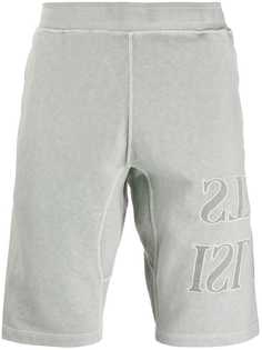 Stone Island шорты с вышитым логотипом