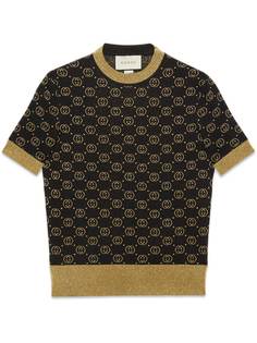 Gucci топ с узором GG
