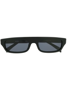 Moschino Eyewear солнцезащитные очки в прямоугольной оправе