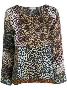 Pierre-Louis Mascia animal print blouse