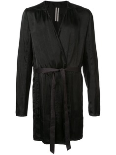 Rick Owens пальто Larry с поясом