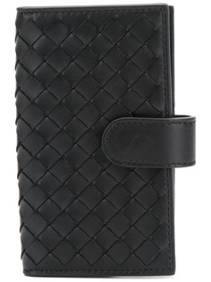 Bottega Veneta футляр для ключей с отделкой Intrecciato