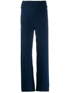 Cédric Charlier knitted wide-leg trousers