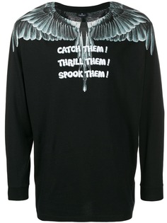 Marcelo Burlon County Of Milan angel wings print top