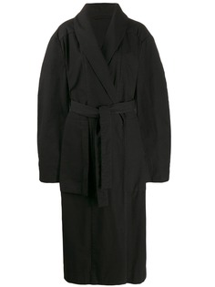 Lemaire oversized wrap-style coat