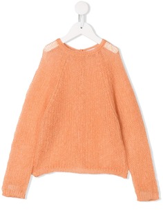 Il Gufo open knit cardigan