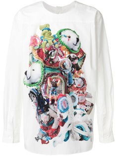 Comme Des Garçons Homme Plus топ с принтом игрушек