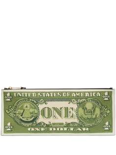Moschino Dollar Bill clutch bag
