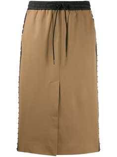 P.A.R.O.S.H. studded track skirt