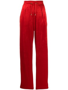 Balmain wide leg jogging style trousers
