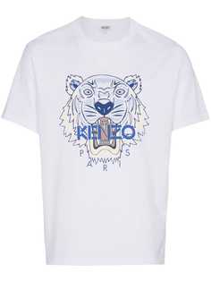 Kenzo футболка с принтом тигра