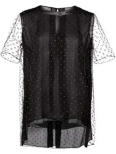 Adam Lippes sheer sleeve T-shirt