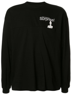 Doublet slogan embroidered sweatshirt