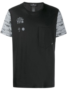 Stone Island Shadow Project colour-block T-shirt