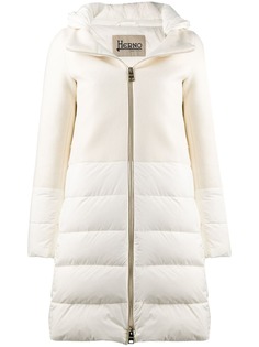Herno padded hooded coat