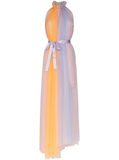 Viktor & Rolf rainbow asymmetric tulle dress