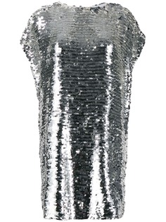 MSGM sleeveless shift mini dress