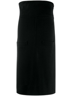 Yves Saint Laurent Pre-Owned юбка карандаш 1980-х годов с широкой талией