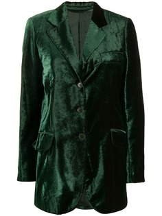 Moschino Pre-Owned пиджак узкого кроя 1990-х годов
