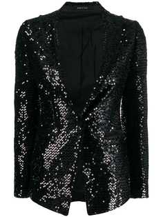 Tagliatore sequin embroidered blazer