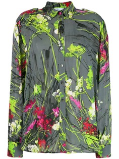 Blumarine Camicia ml st.mimetic flower