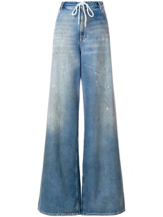 Mm6 Maison Margiela wide-leg stonewash jeans