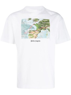 Palm Angels logo print T-shirt