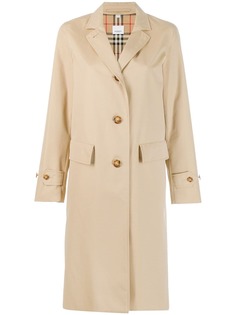Burberry габардиновое пальто
