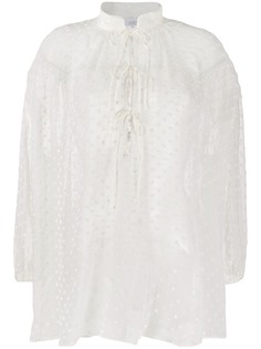 Iro dotted oversized shirt
