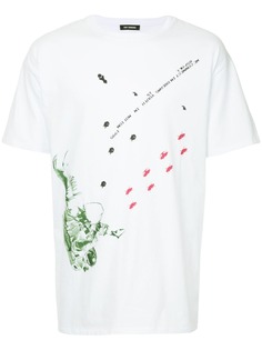 Raf Simons футболка с принтом