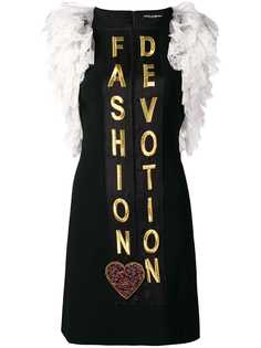 Dolce & Gabbana платье мини Fashion Devotion