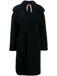 Nº21 oversized collar coat