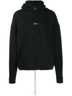 Represent logo drawstring hoodie
