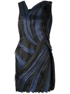Lanvin асимметричное плиссированное платье